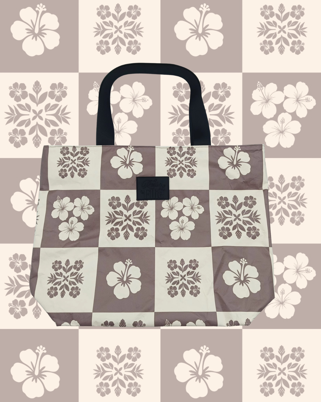 TOTE HIBISCUS FRAPPE