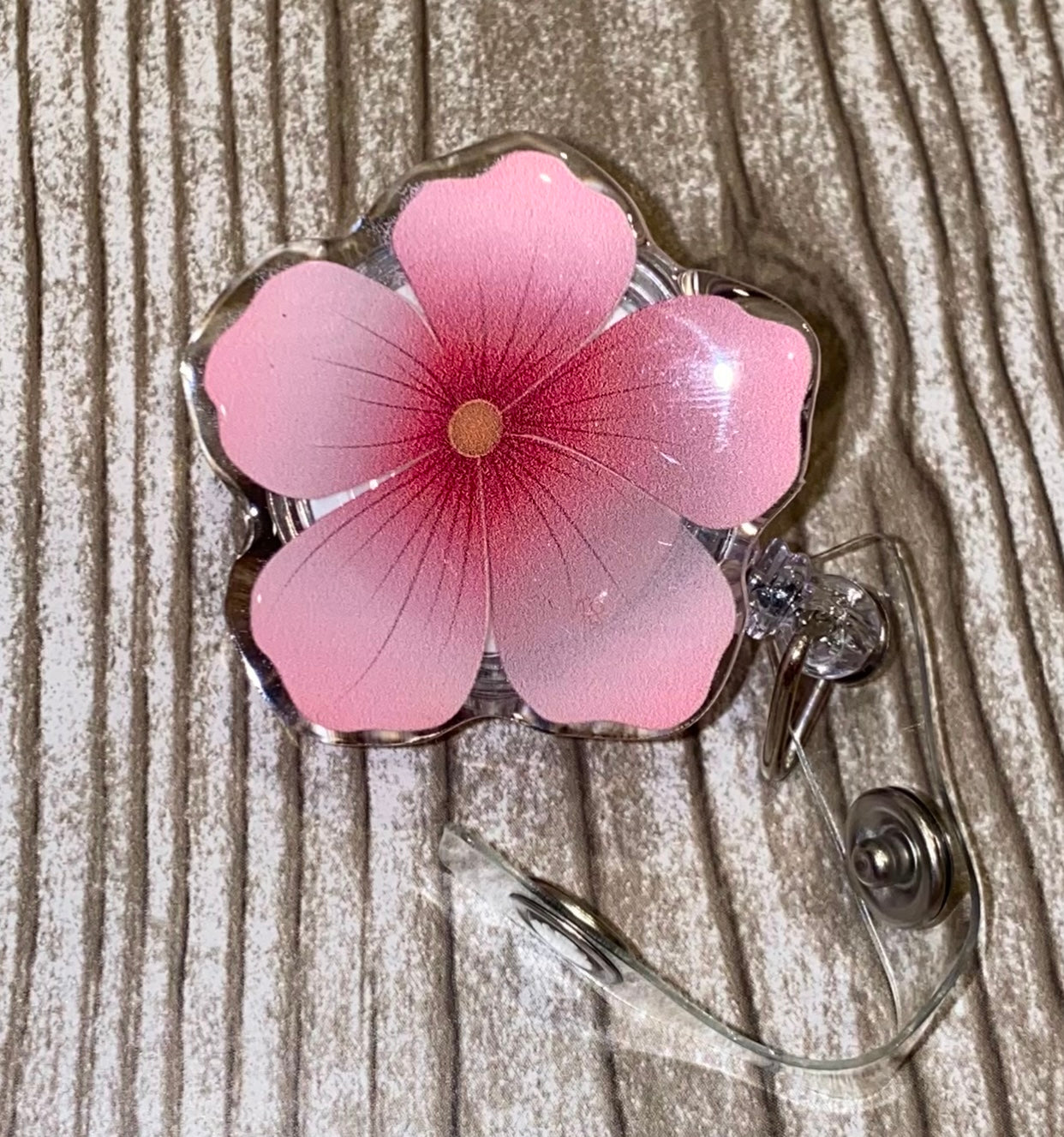 Badge reels-alligator swivel clip