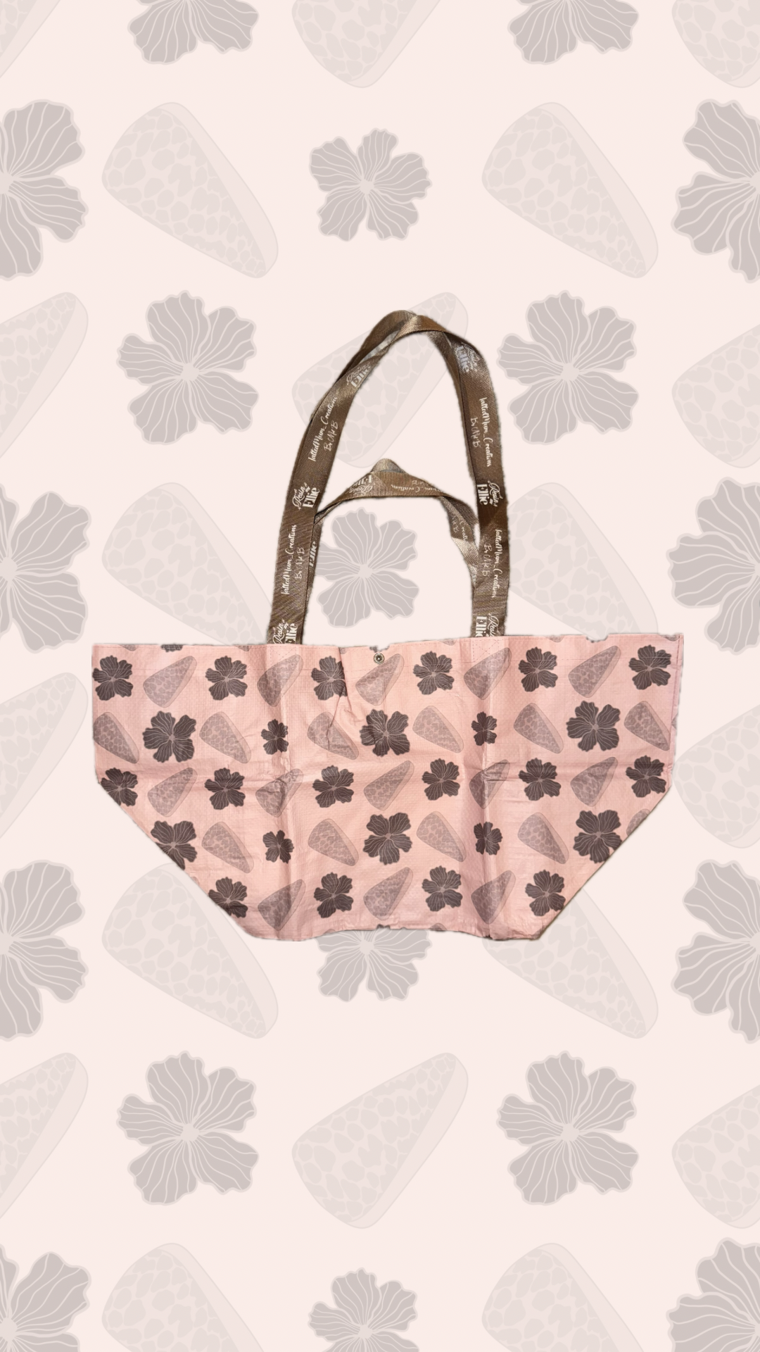 BEBEH BAG PINK PUA CONE**COLLAB WITH TATTEDMUM_CREATIONS