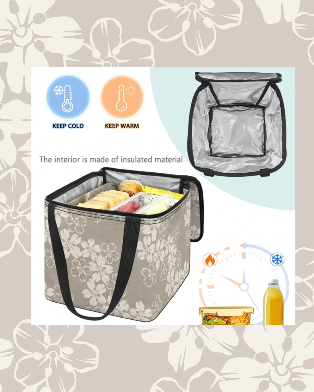 PLATE LUNCH COOLER BAG