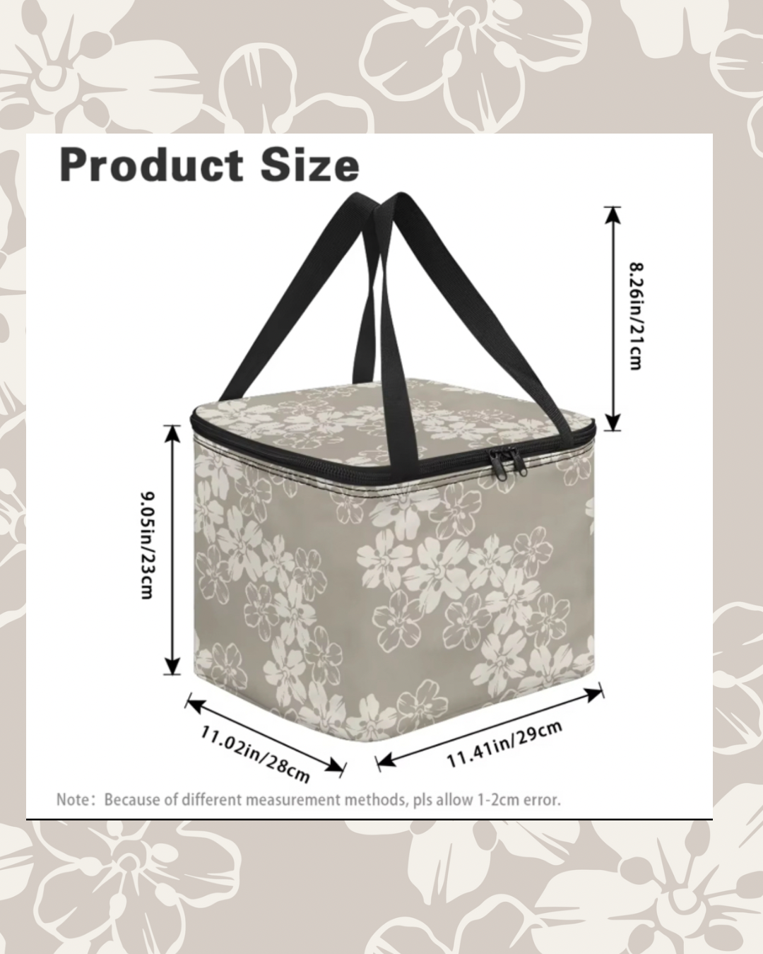 PLATE LUNCH COOLER BAG