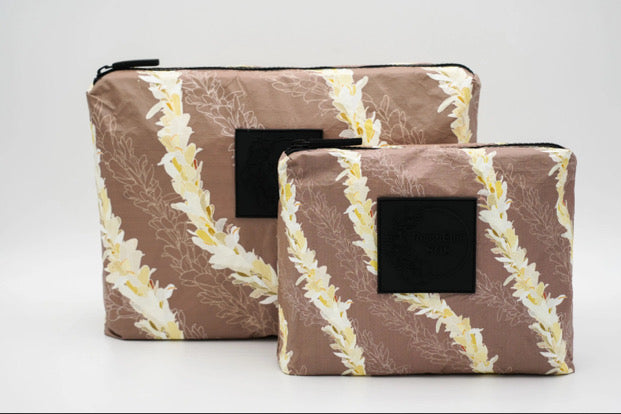 POUCH COCOA GINGER LEI