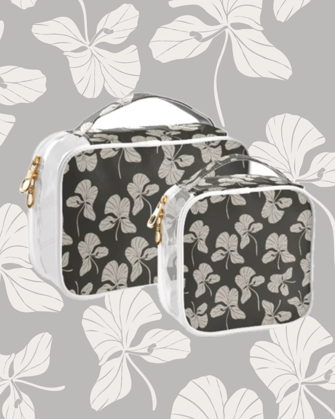 TOILETRY BAGS AWAPUHI 2-PIECE
