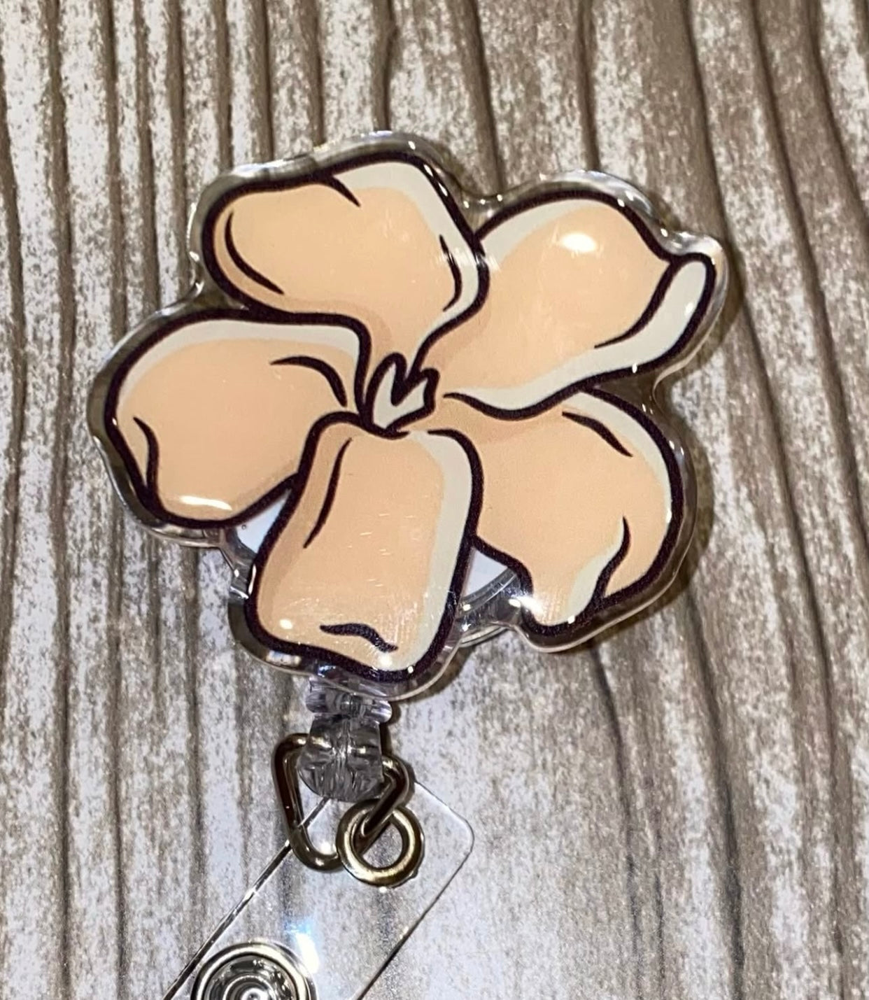 Badge reels-alligator swivel clip