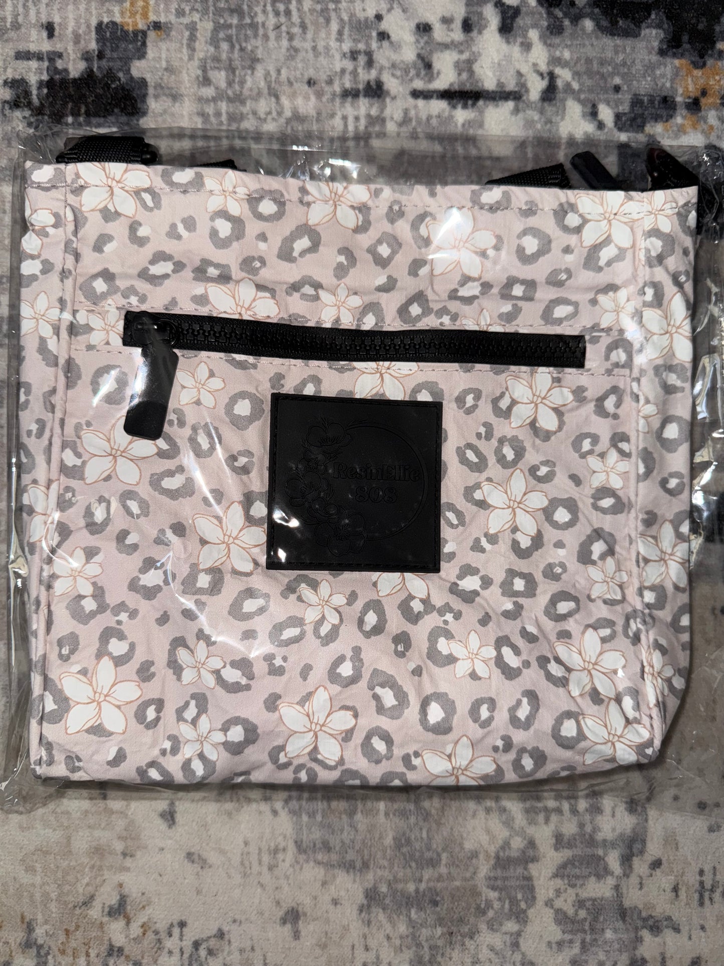 MINI TOTE/CROSSBODY LEOPARD