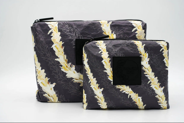 POUCH BLACK GINGER LEI