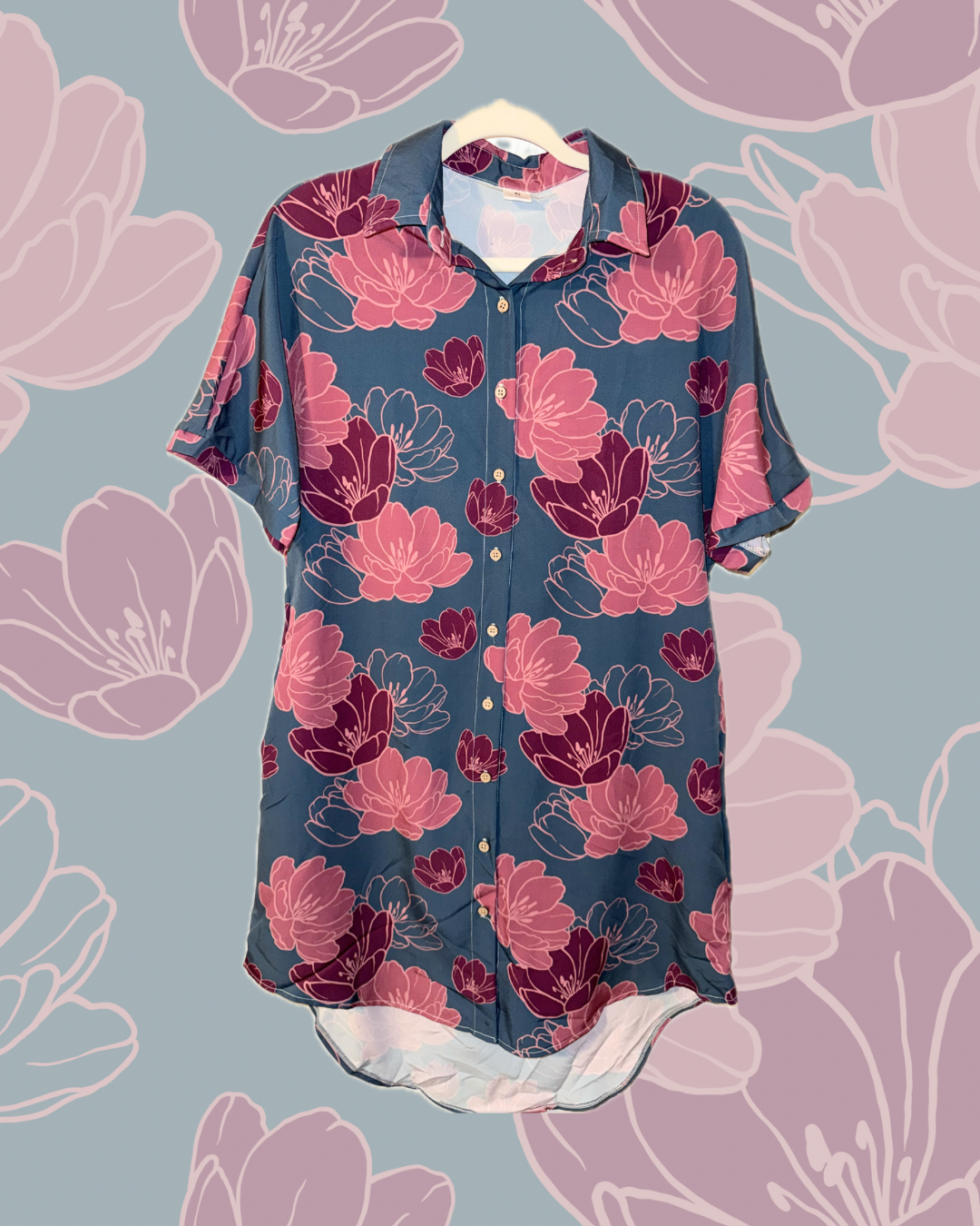 DRESS BLUE TULIP