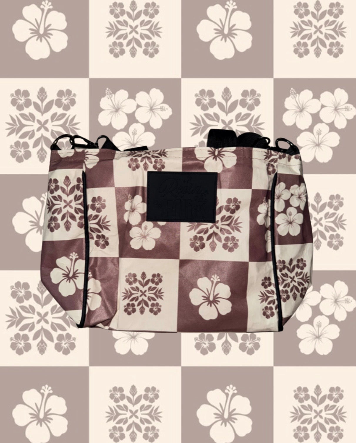 MINI TOTE/CROSSBODY HIBISCUS CREAM