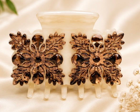 HAIR CLAW BRONZE