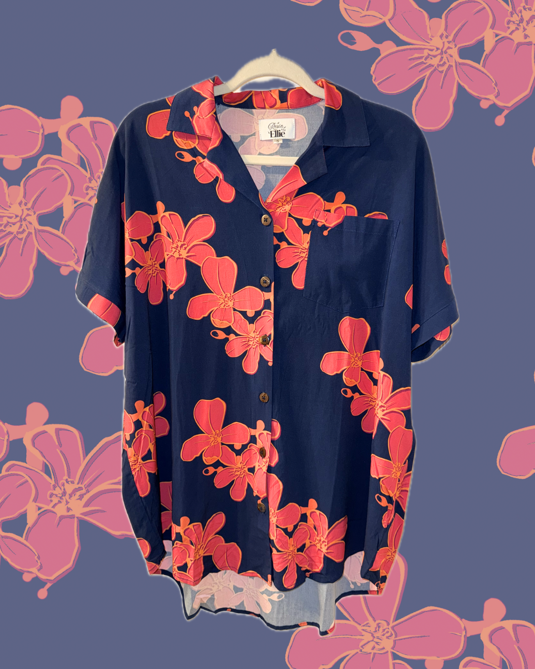 SHIRT KUKUI RAYON/SPANDEX BLEND
