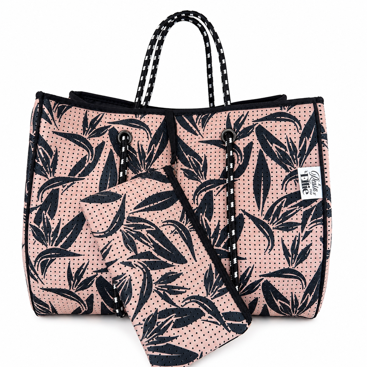 NEOPRENE TOTE BIRD OF PARADISE