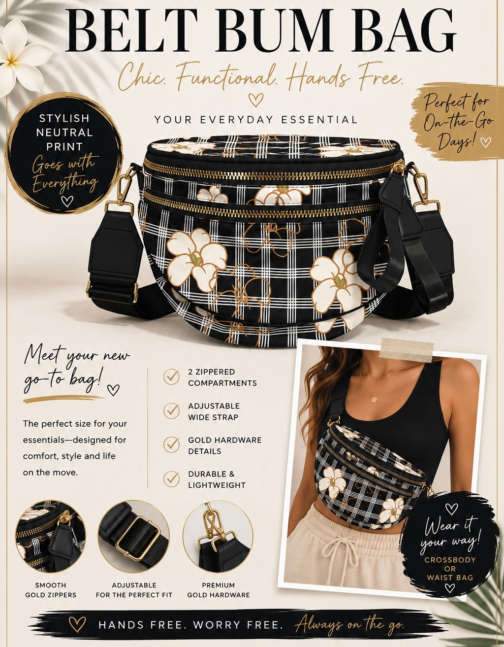 BELT BUM BAG PUA PALAKA