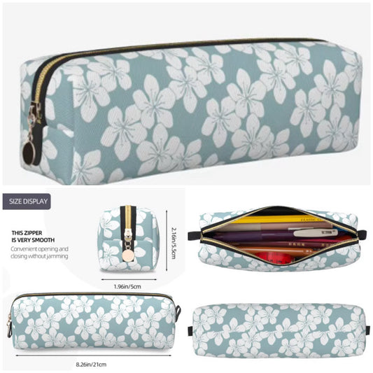 Pencil case blue ulei