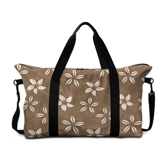 DUFFLE BAG PLUMERIA COWRIE