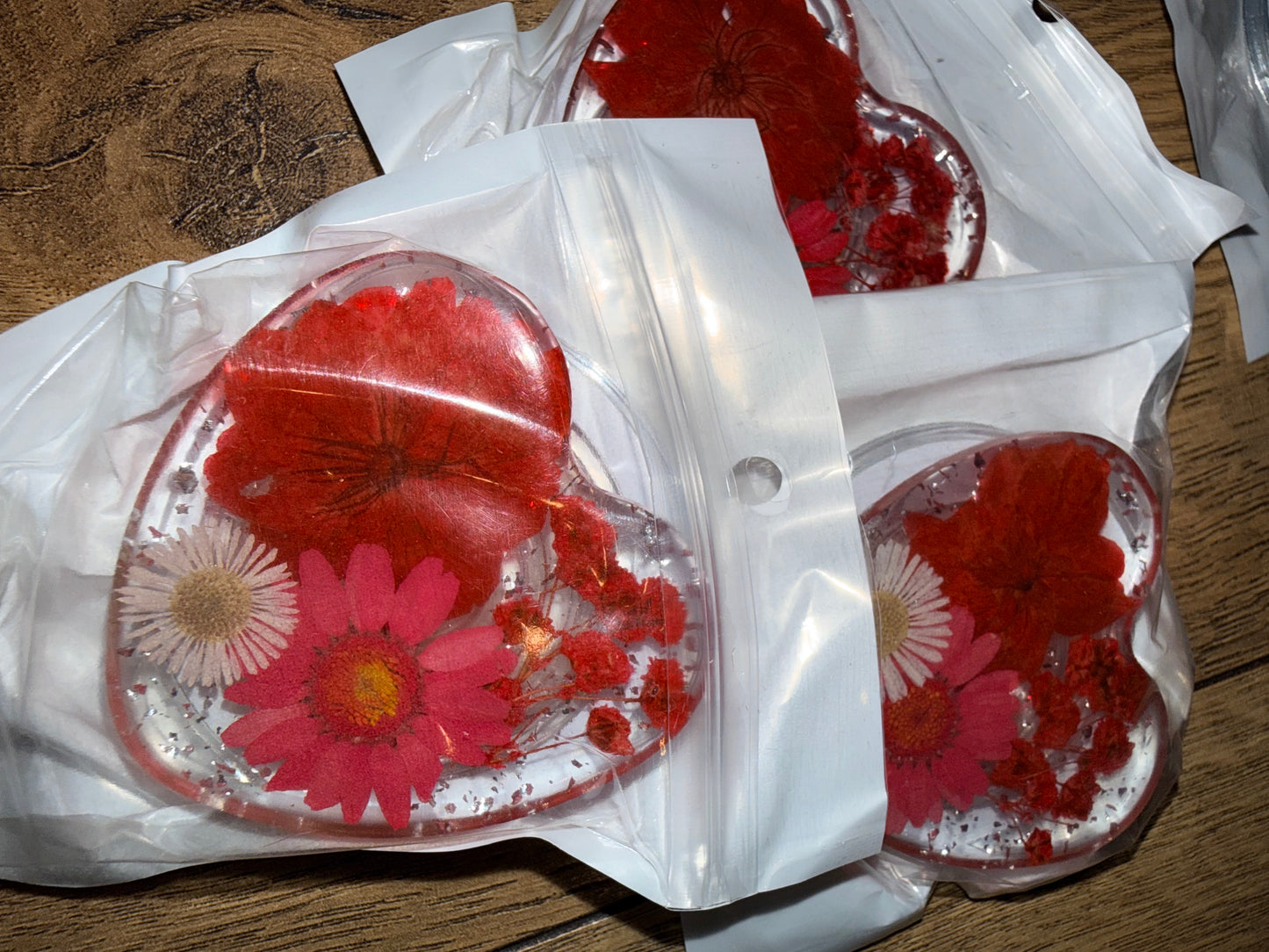 MAG SAFE PHONE GRIP FLOWER RED