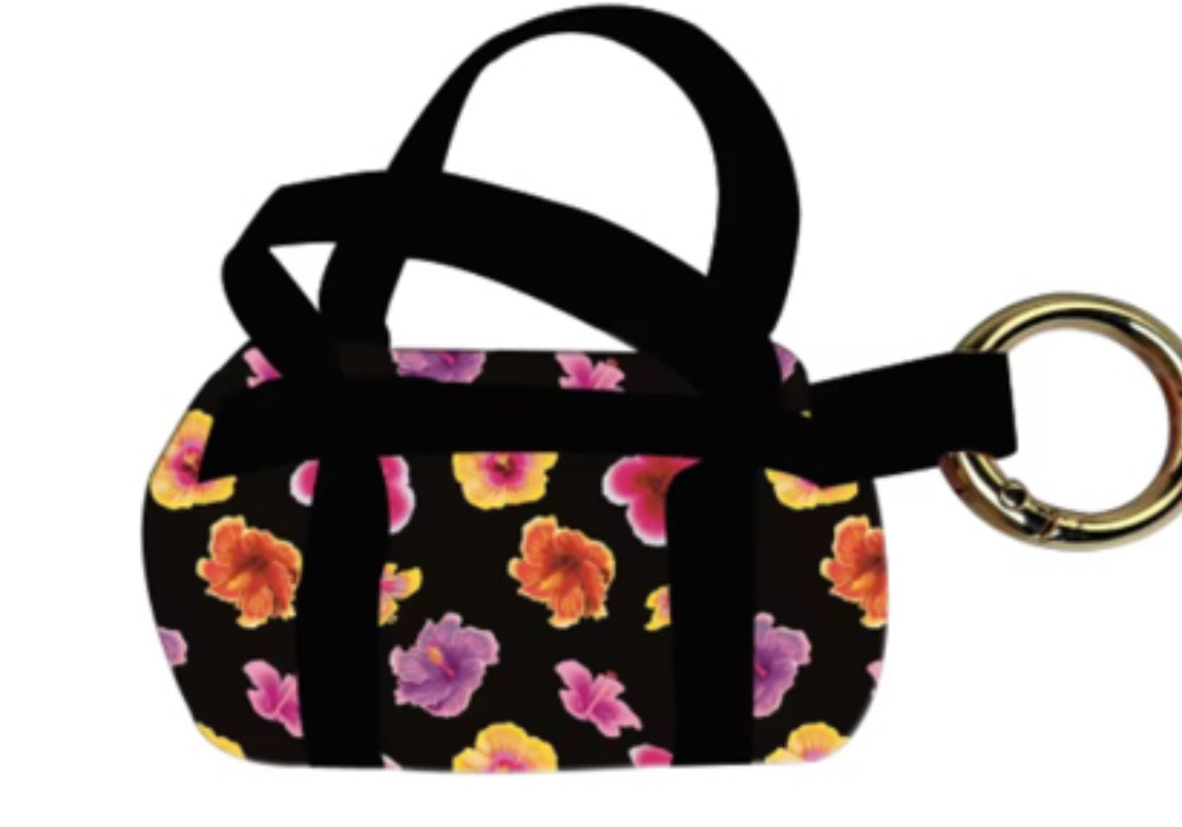 MINI DUFFLE WITH KEY HOOK