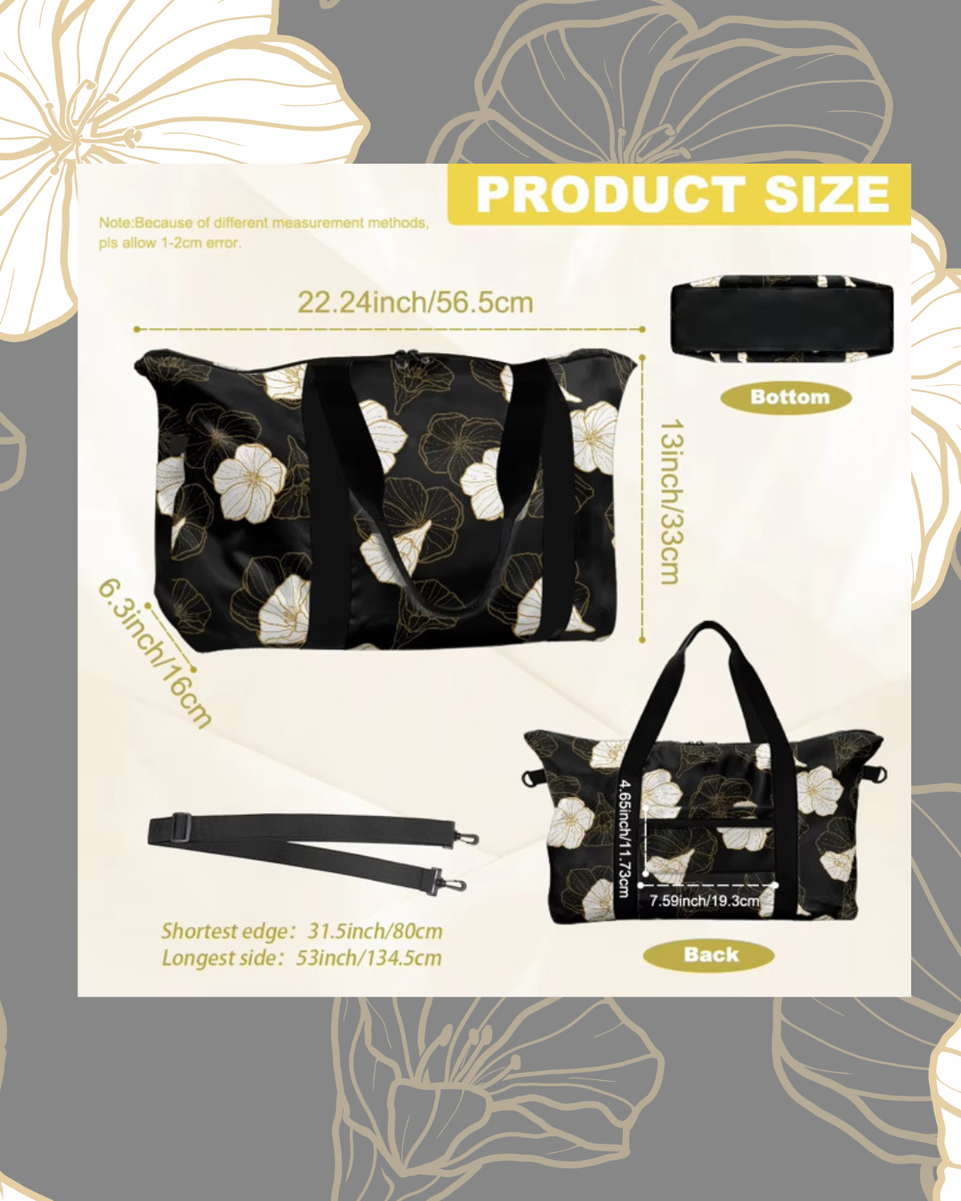 DUFFLE BAG PA'U O HI'IAKA