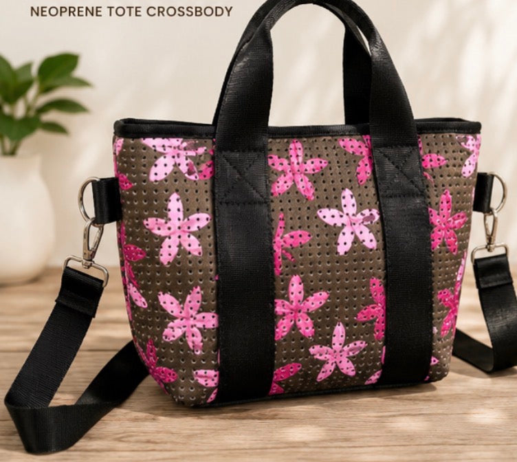 MINI NEOPRENE TOTE/CROSSBODY