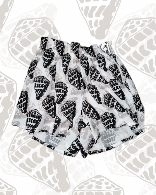 SUMMER SHORTS HEBREW CONE SHELL