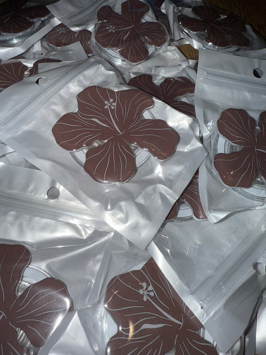 MAGSAFE PHONE GRIP COCOA HIBISCUS