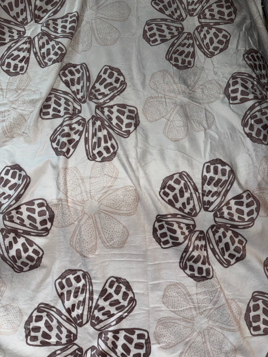 BLANKET 60x80" CONE SHELL CLUSTERS