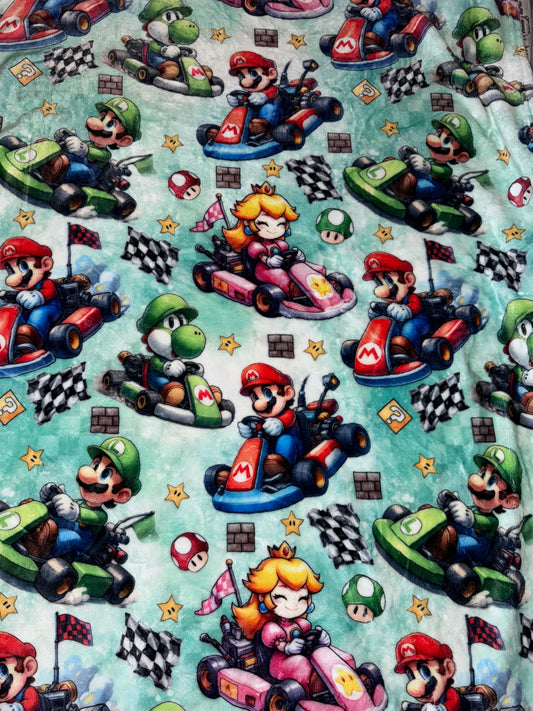BLANKET MARIO CHILD SIZE 40x50"