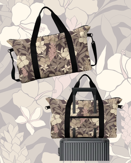 DUFFLE BAG TROPICAL BROWN