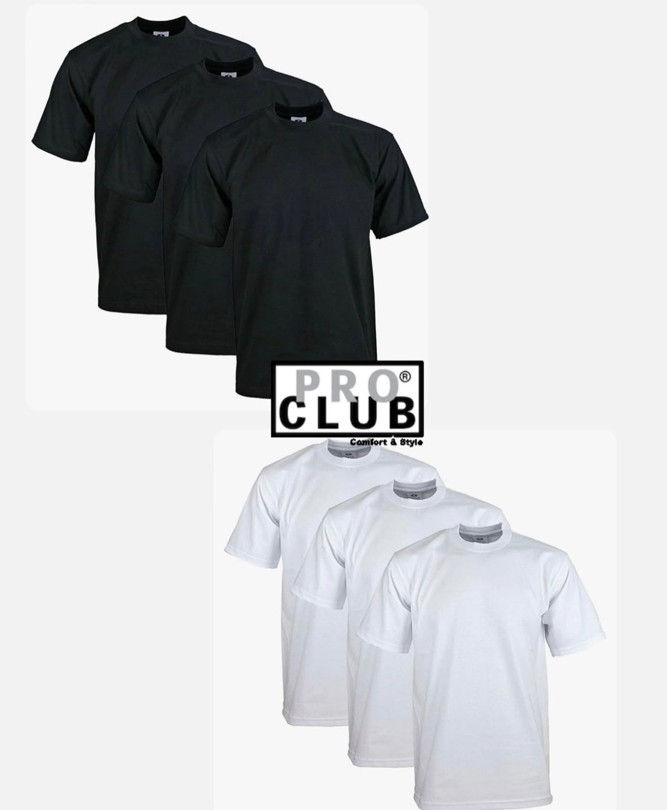 PROCLUB T-SHIRTS SIZE LARGE-TALL ONLY 3/$25