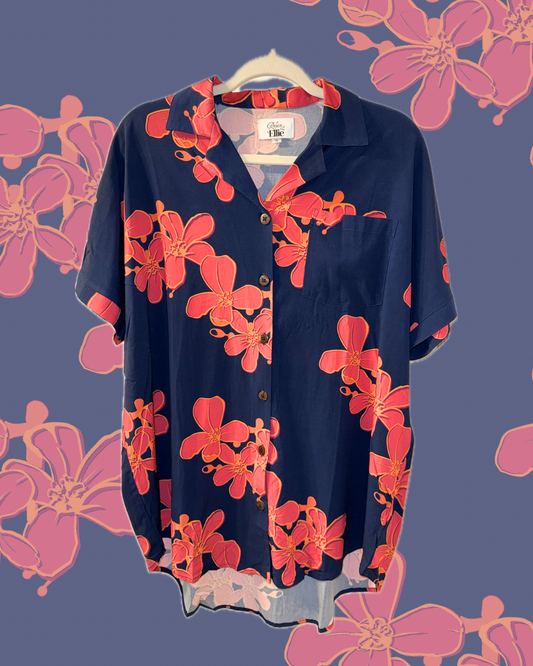 SHIRT KUKUI RAYON/SPANDEX BLEND